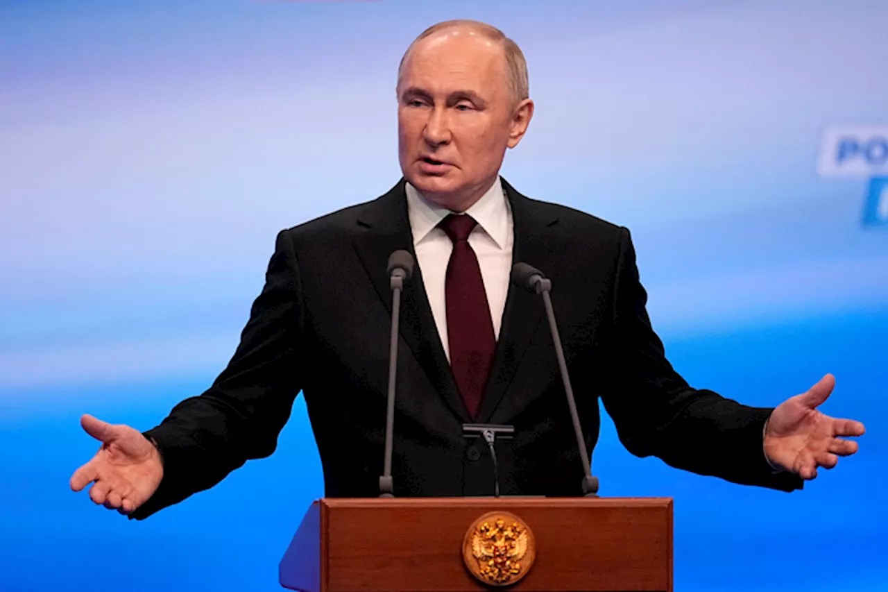 Putin hails poll victory that was preordained, after harshly suppressing opposition voices