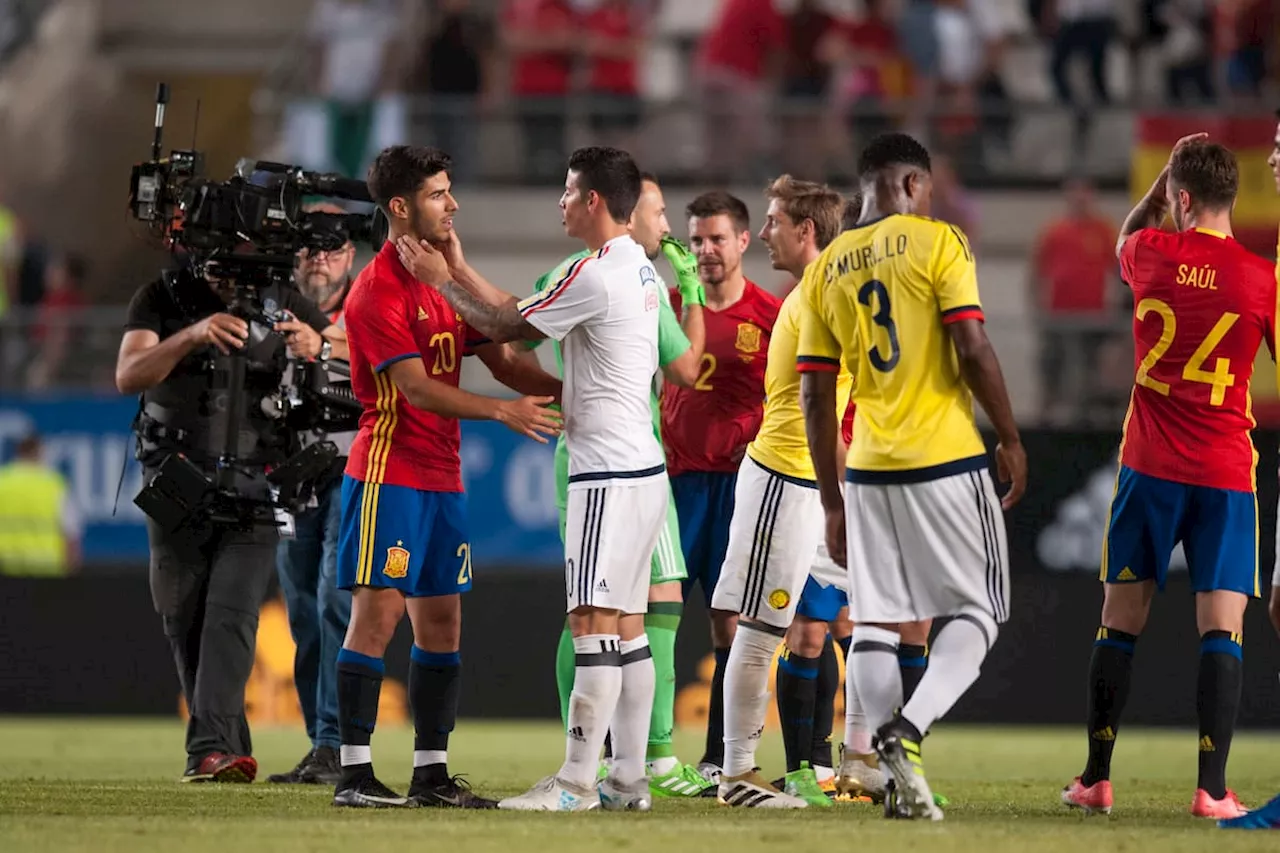 Colombia Vs. España: ¿Quiénes repiten del último partido entre ambas selecciones?