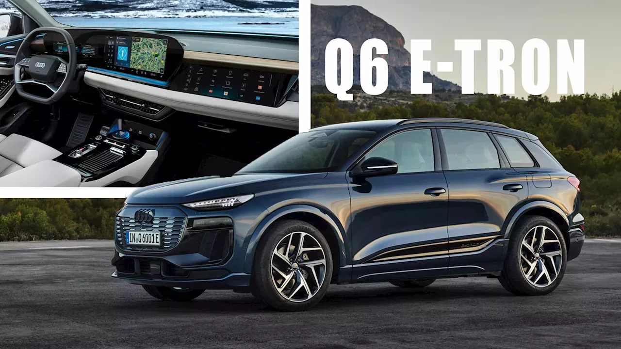 2025 Audi Q6 And SQ6 E-Tron Debut With Up To 510 HP And 388 Miles Of ...