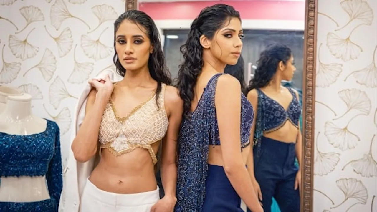 Bollywed's sisters-in-law craft new line of party clothes blending South Asian and Western fashion