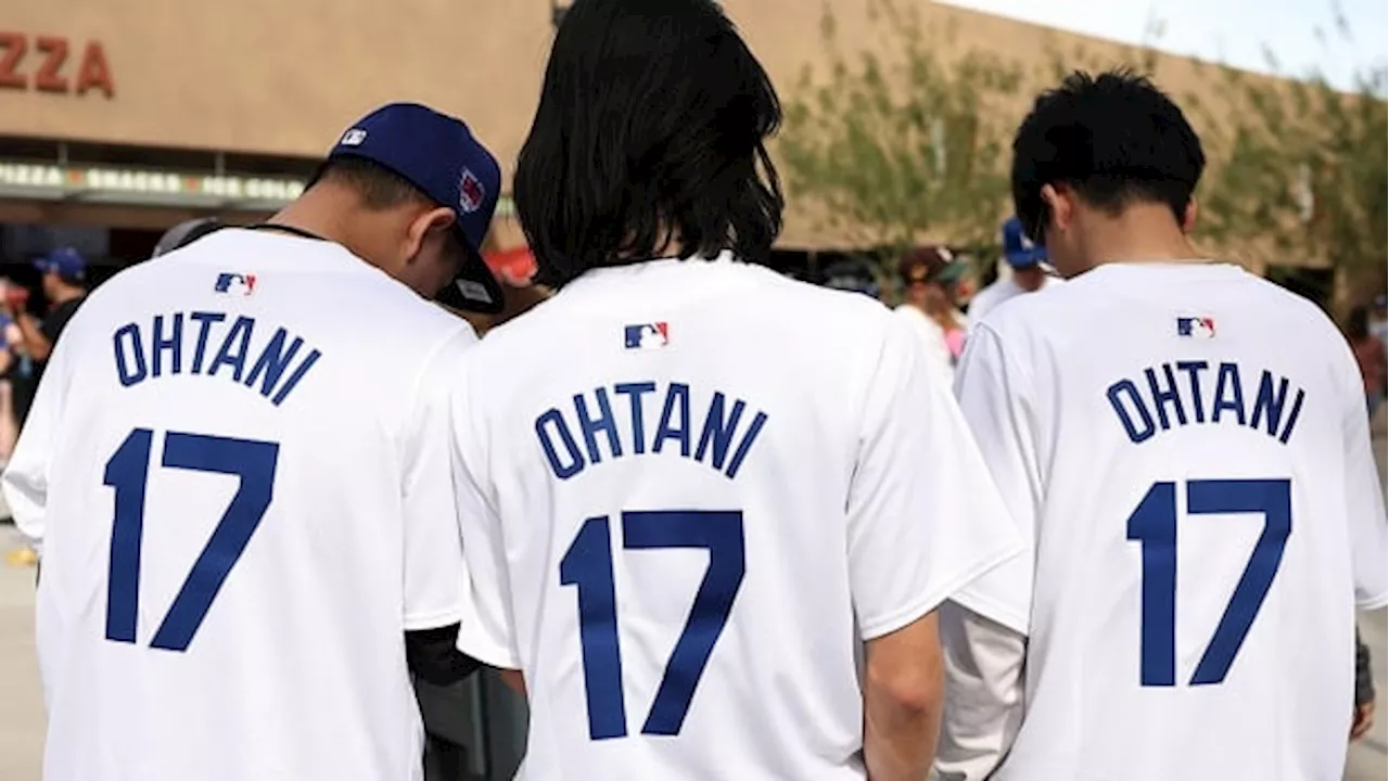 'Ohtani changed our store': Blue Dodgers jerseys listed for $510 US at Japanese shop