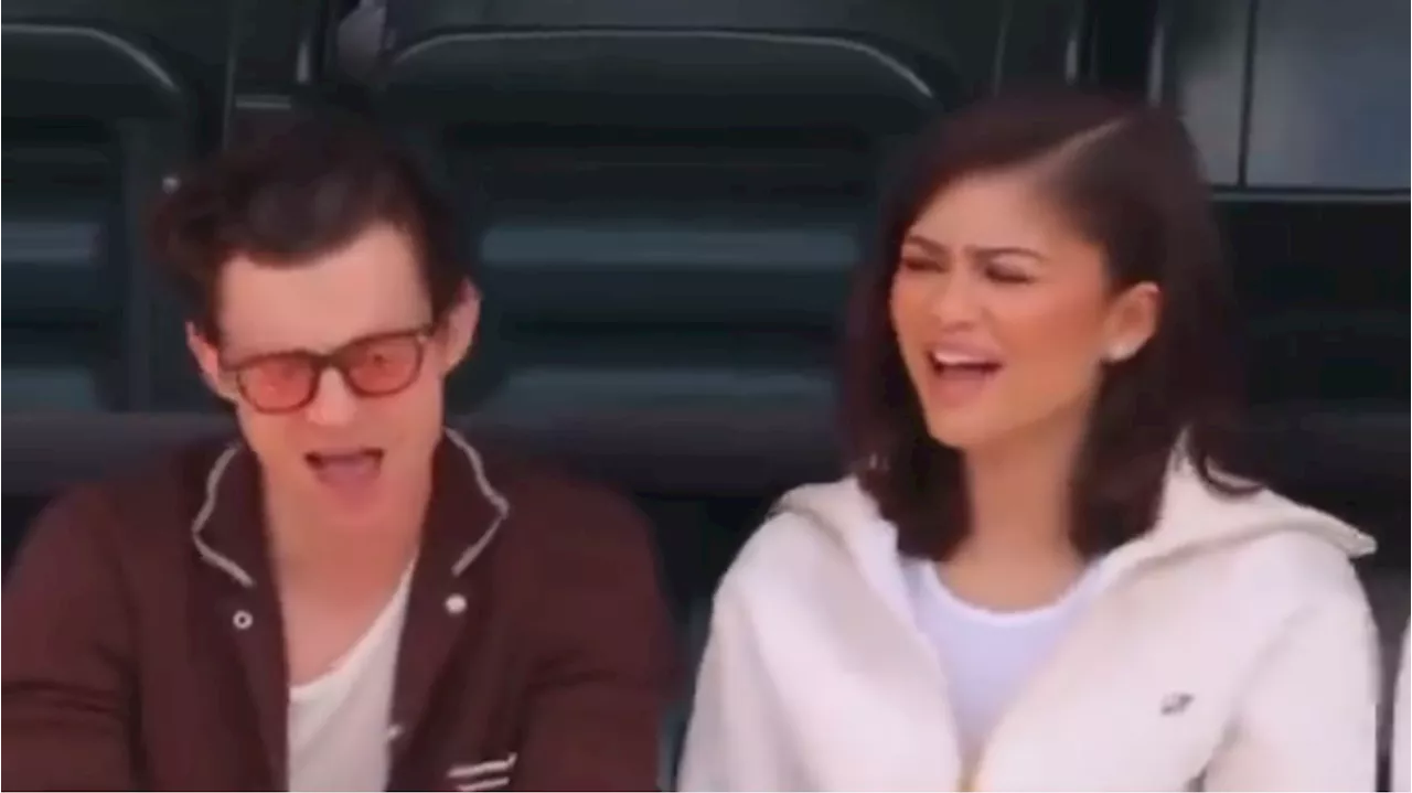 Tom Holland e Zendaya são flagrados cantando Whitney Houston; veja