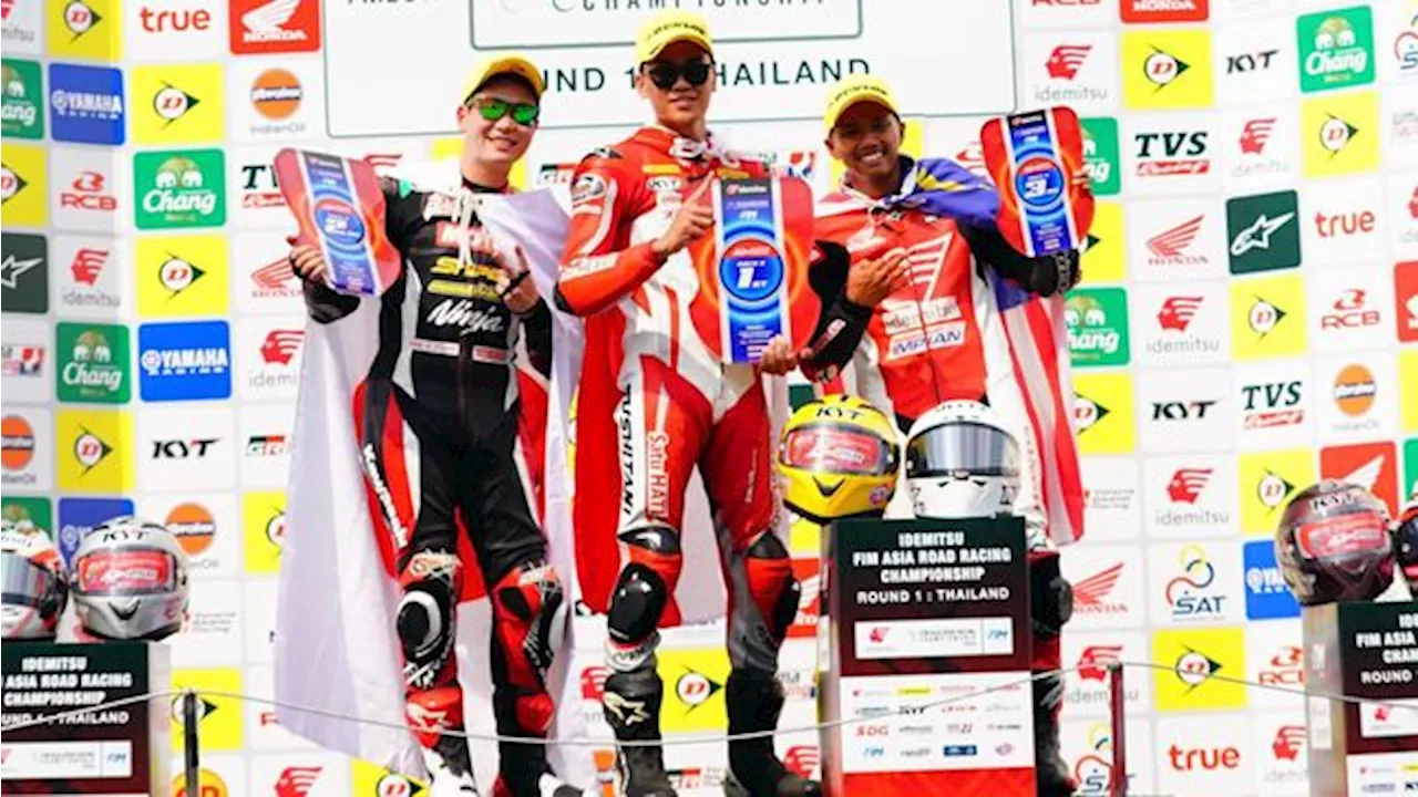 ARRC Buriram: Andi Gilang Kalahkan Eks MotoGP, Herjun Juara