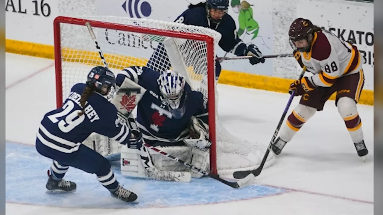 Stingers beat Blues 3-1 to claim another U Sports women's hockey crown