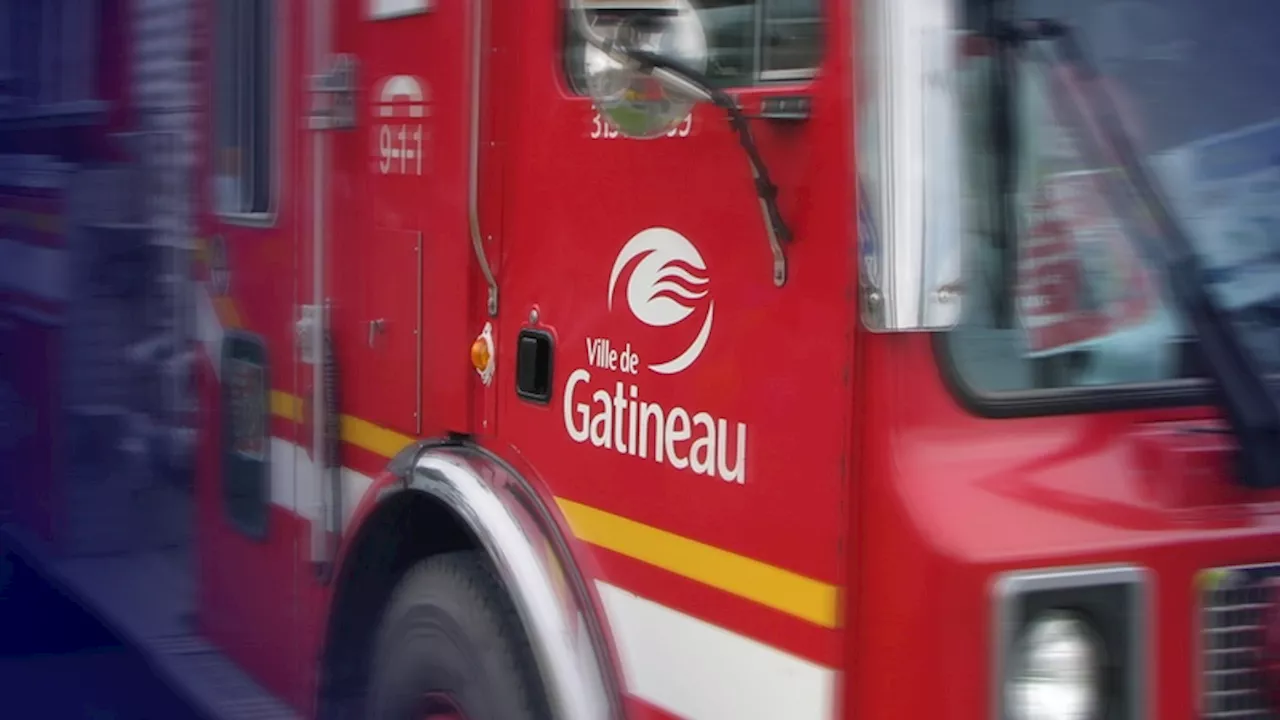 Firefighters extinguish caravan fire at Gatineau homeless encampment