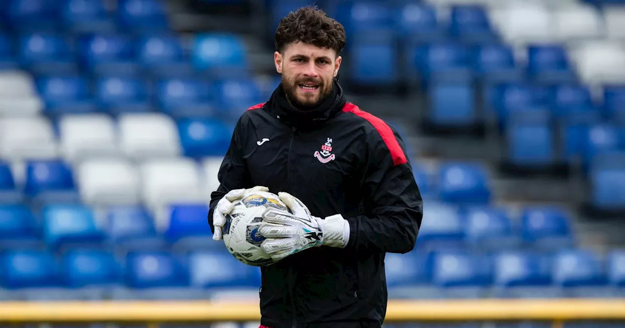 Airdrie keeper's CT scan shock makes star a major doubt for cup final