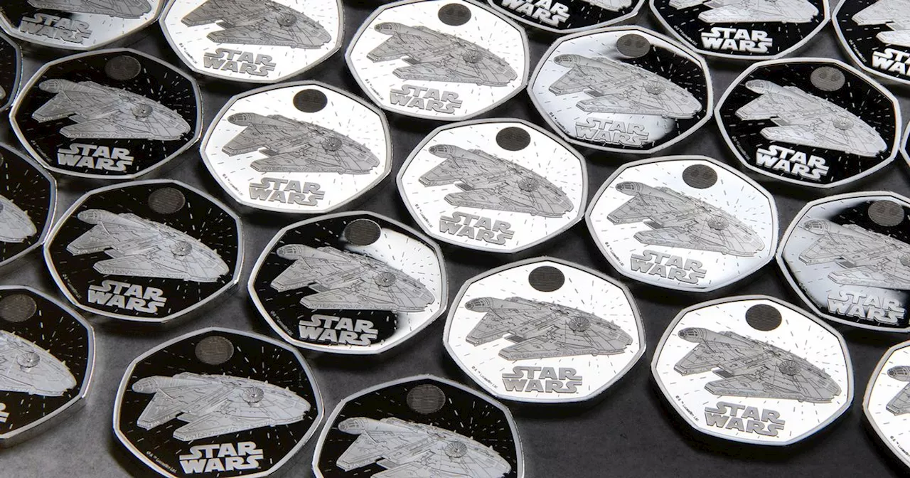 Royal Mint launches new 50p coin celebrating Star Wars' Millennium Falcon