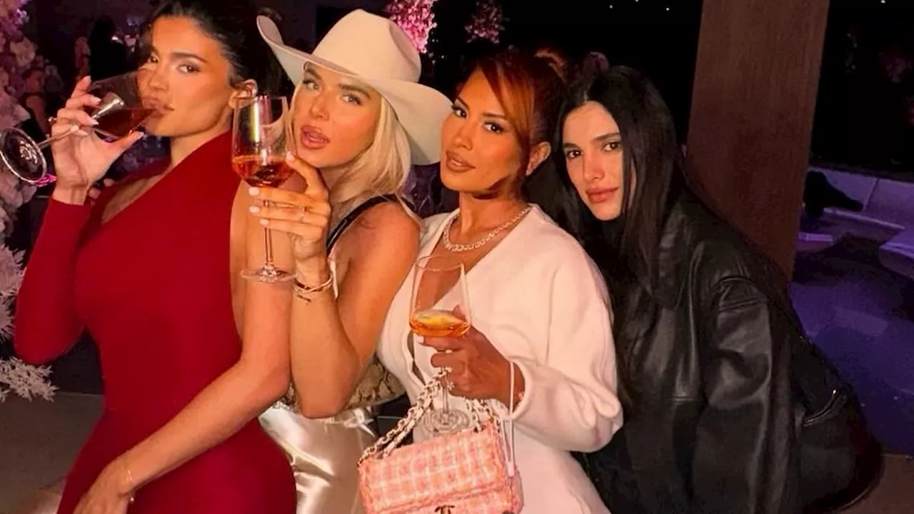 Who are Kylie Jenner's best friends? The star is surrounded by her VIP besties at her launch party...