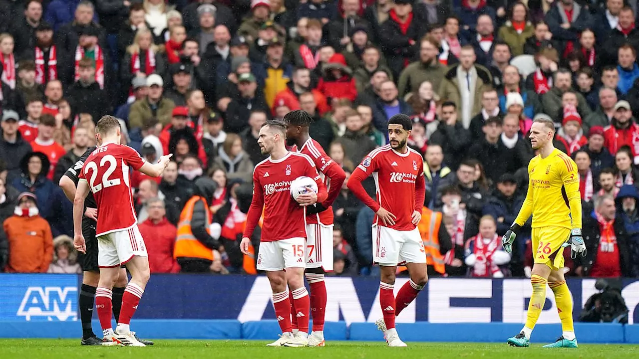 Nottingham Forest are hit with FOUR-POINT deduction for breaking Premier League financial rules,...