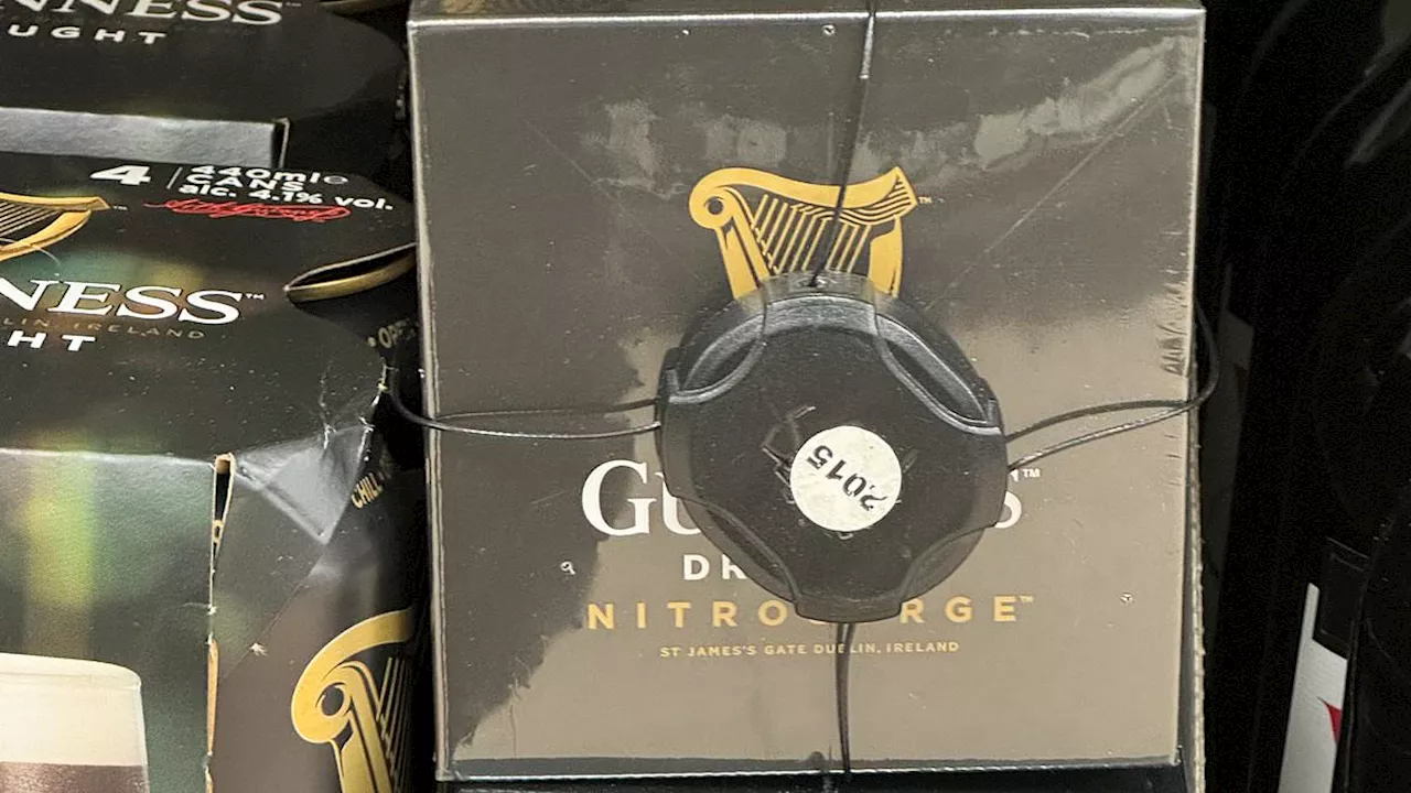 Shoplifters target £30 Guinness gadget advertised by Jamie Dornan forcing supermarkets to add...