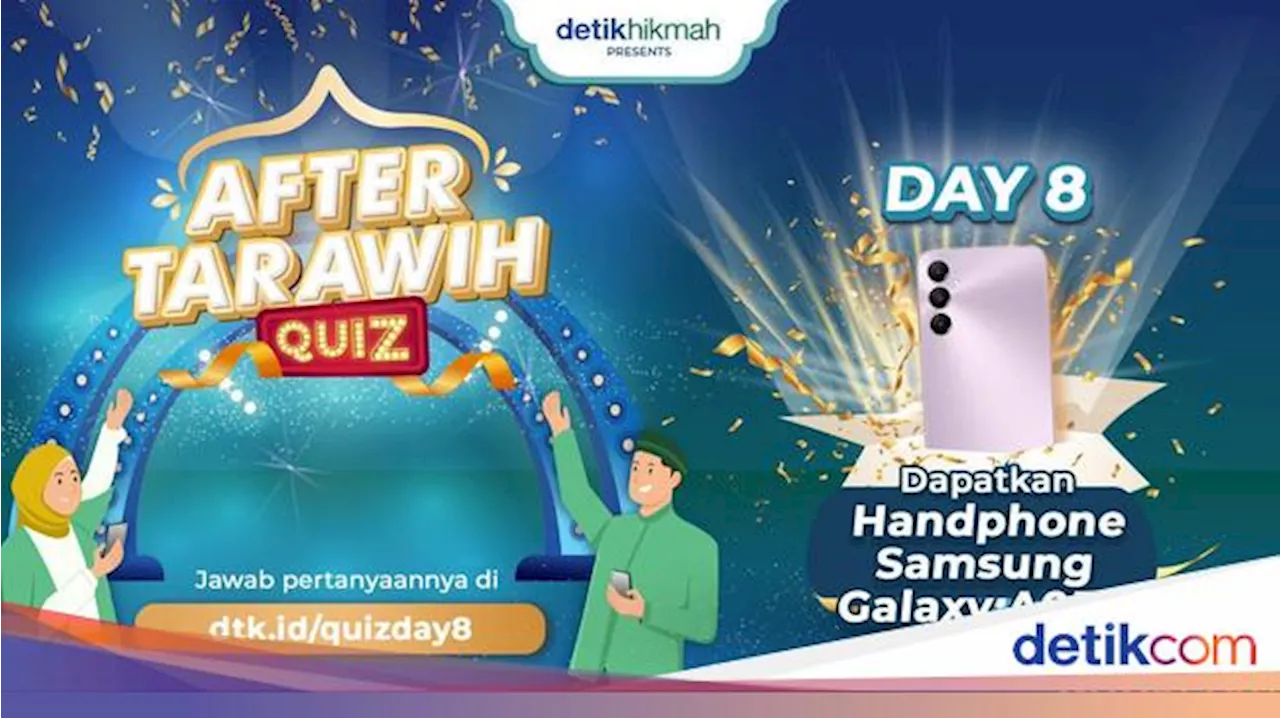 After Tarawih Quiz: Apa Nama Program untuk Menyampaikan Salam ke Bestie di detikHikmah?