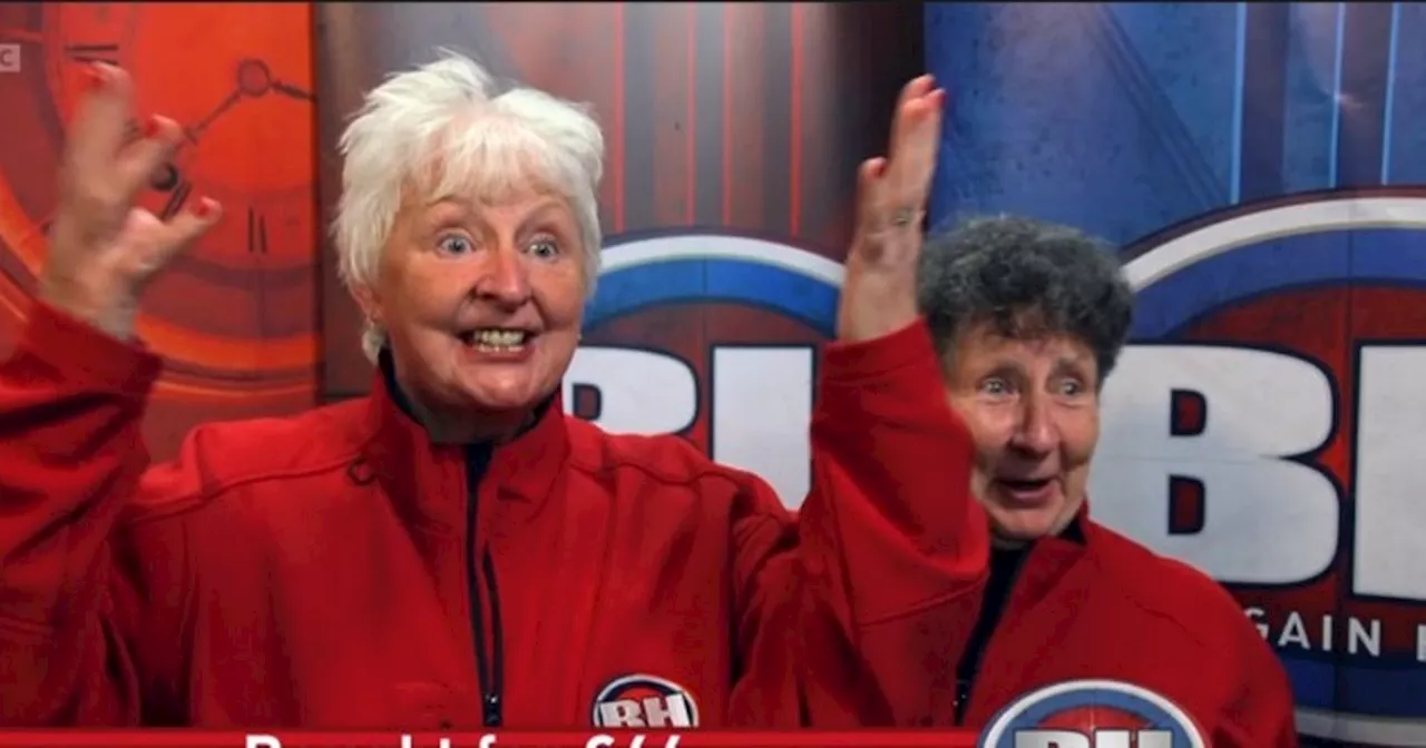 BBC Bargain Hunt players scream over what £5 item sells for