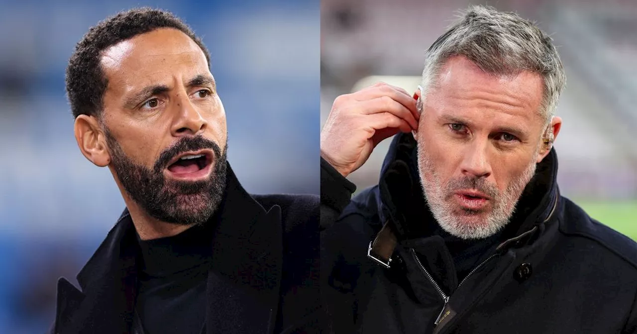 Ferdinand responds to 'relax' message from Carragher after Liverpool defeat