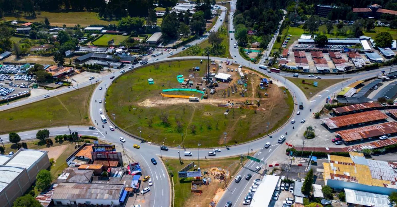 El nuevo intercambio vial del Aeropuerto José María Córdova estará listo en 2025