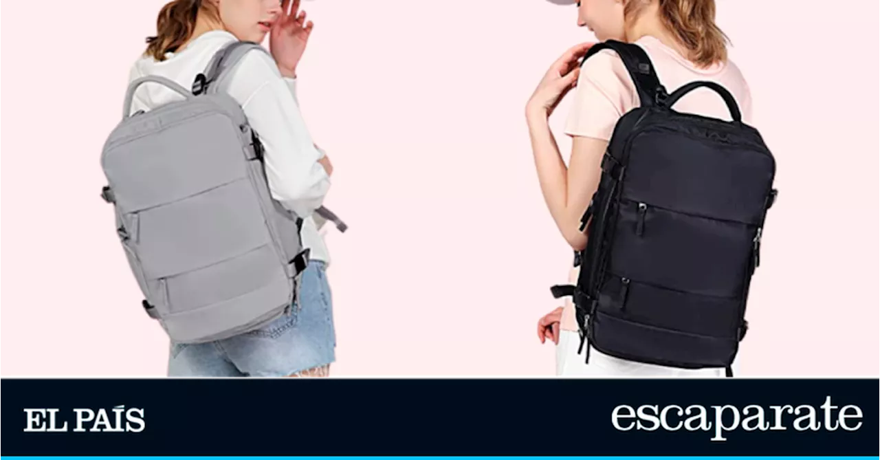 Esta mochila multiusos que arrasa en Amazon es perfecta para viajar en Semana Santa