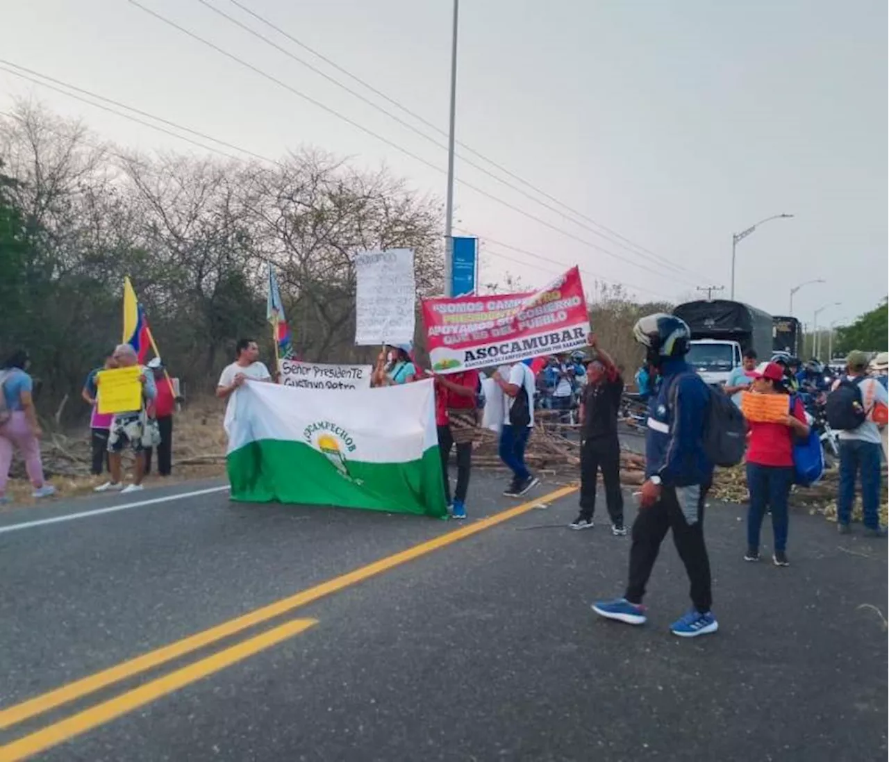 Campesinos del Atlántico piden al presidente Petro tierras para cultivar