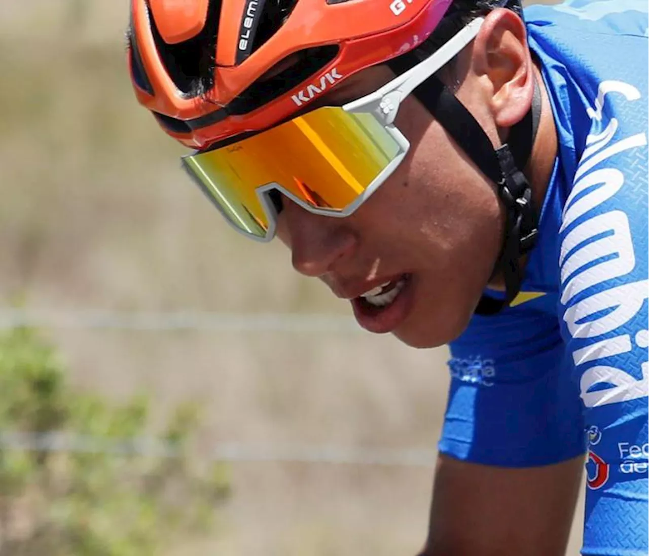 Egan Bernal se cae en la primera etapa de la Vuelta a Cataluña