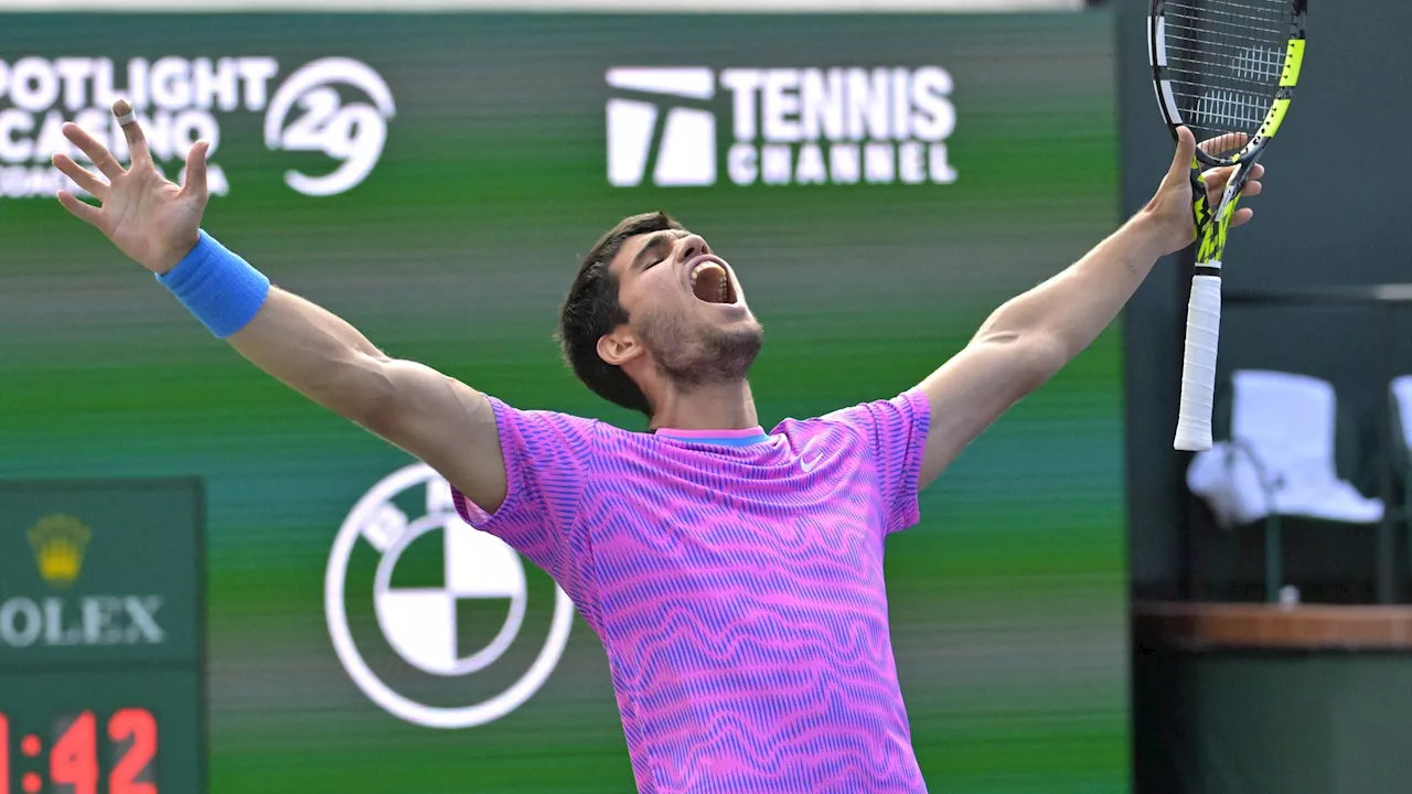 Carlos Alcaraz verteidigt Masters-Titel in Indian Wells: Süßer Triumph nach schwierigen Monaten