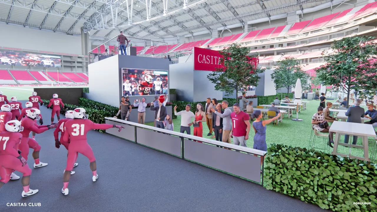 Arizona Cardinals unveil luxury seating options at State Farm Stadium