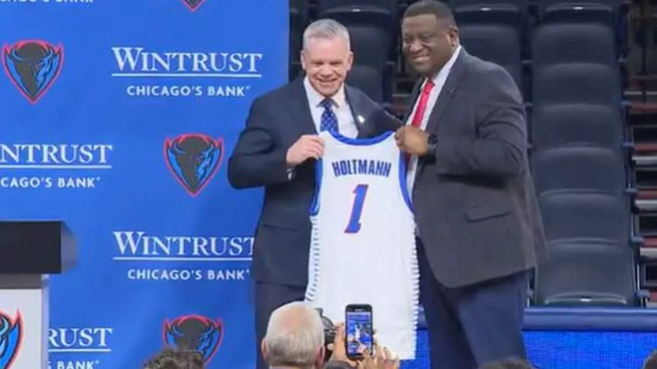 'We will get there': DePaul introduces Chris Holtmann as its head basketball coach