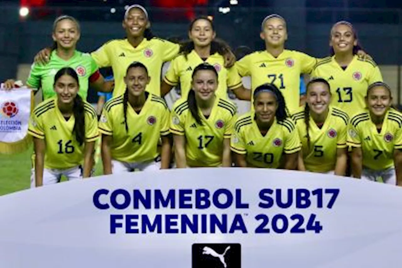 Colombia sueña en el Sudamericano femenino Sub-17: goleó a Argentina