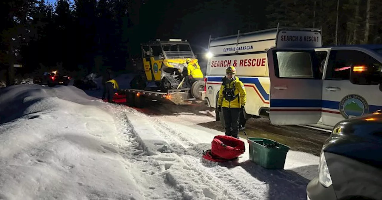 Kelowna, B.C., teens rescued in Black Mountain Regional Park