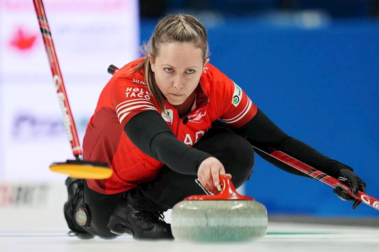 Homan wins fourth straight in women’s world curling, 9-4 over Norway