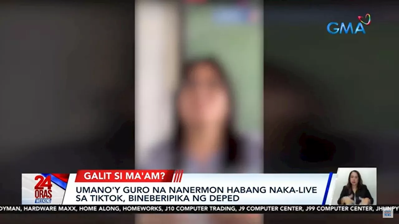 DepEd issues show cause order vs. viral scolding teacher