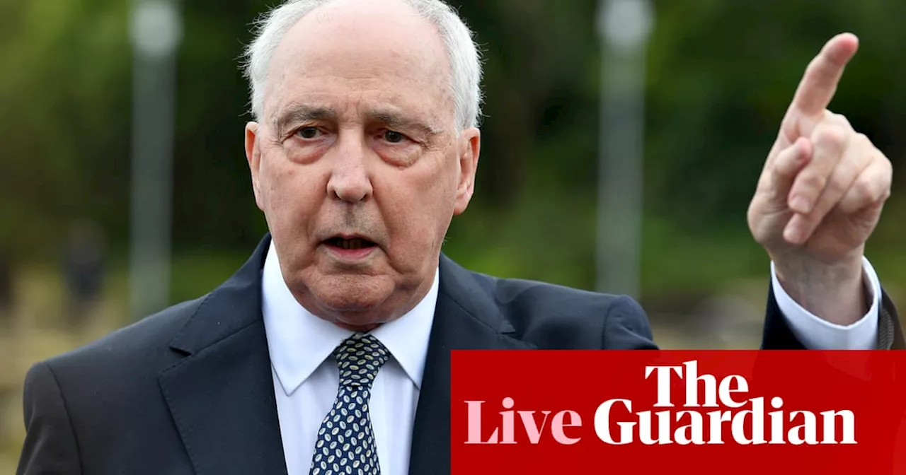 Australia politics live: Coalition slams Keating for China meeting; RBA tipped to hold rates