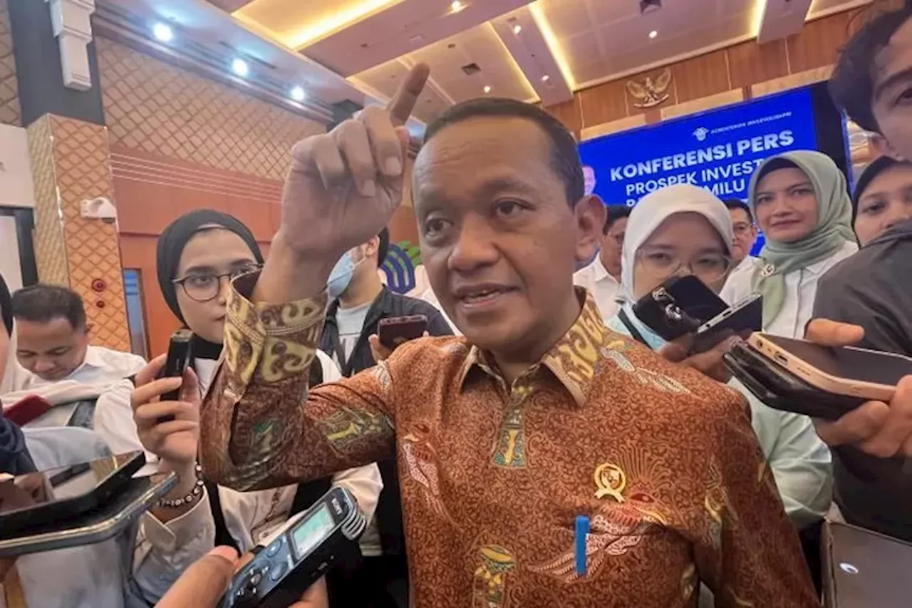 Bahlil Pede Pilpres Satu Putaran dan Bisa Bawa Investasi RI Tembus Target Rp 1.650 Triliun