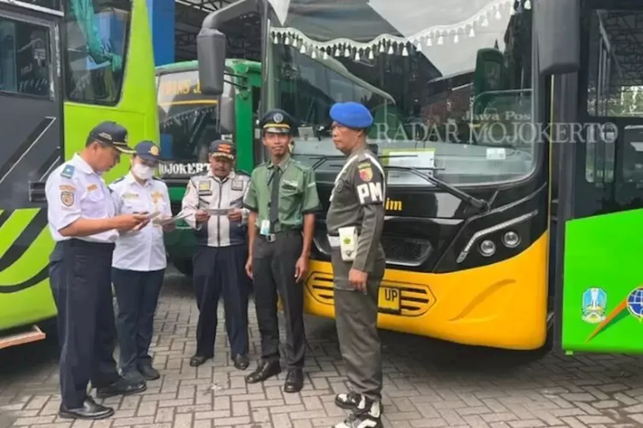 Jelang Arus Mudik Lebaran, Dishub Jatim Lakukan Pengecekan Armada Rutin