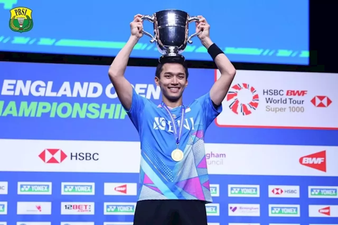 Jonatan Christie: Meraih Puncak Kesuksesan dengan Deretan Gelar dari Super 300 hingga Super 1.000