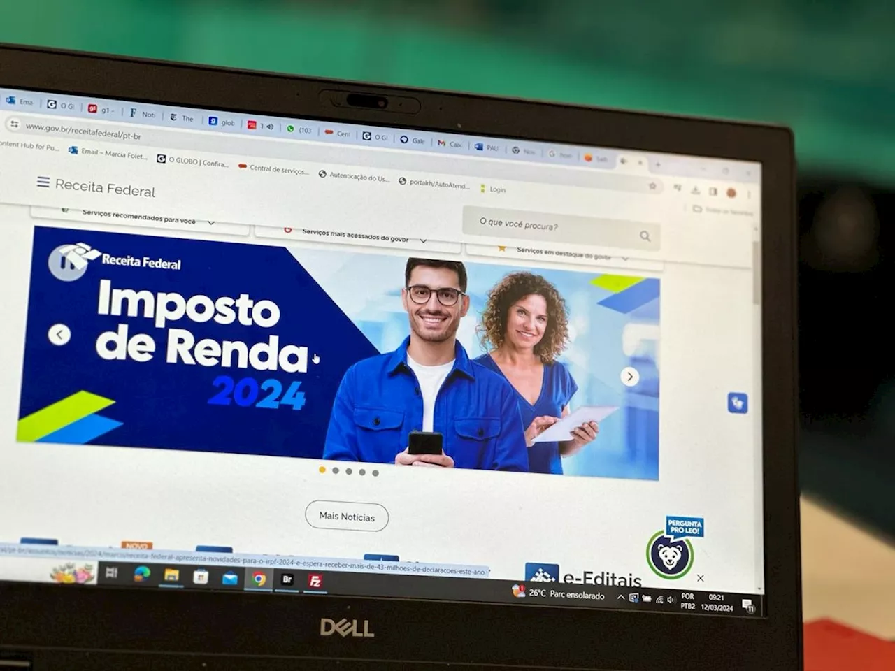 Imposto de Renda 2024: Receita já recebeu 5,6% das declarações; 88% com restituição