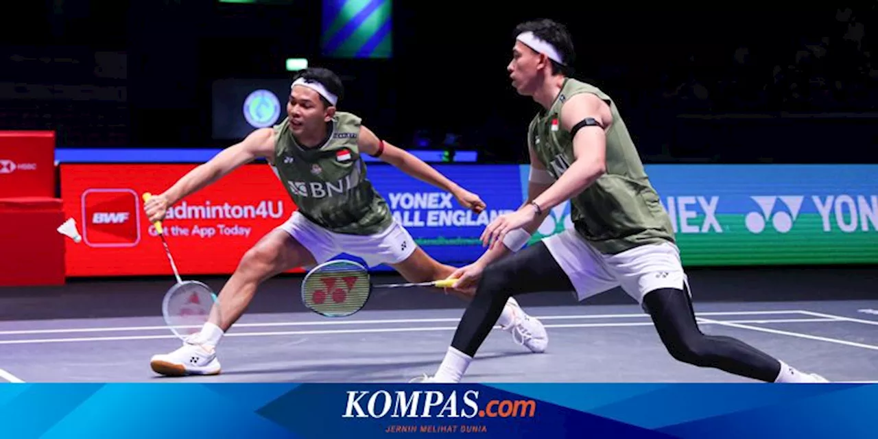 All England 2024: Fajar/Rian Dominan, Strategi Ganda Malaysia Tak Jalan