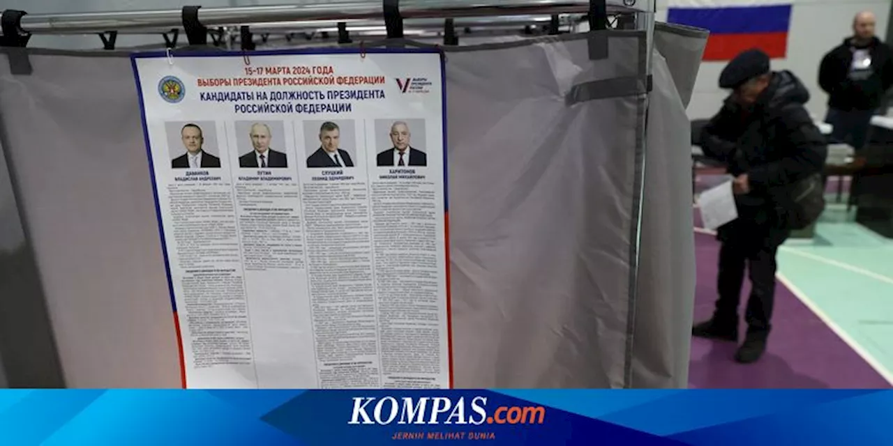 Rangkuman Hari Ke-753 Serangan Rusia ke Ukraina: Putin Tak Ada Saingan di Pilpres