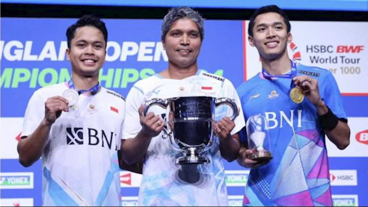 Ginting Harap Kemenangan Jonatan Christie di All England 2024 Jadi Motivasi Tunggal Putra Lain