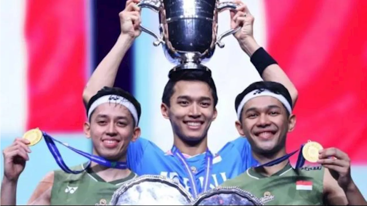 Jokowi: Selamat Jonatan, Fajar/Rian, Ginting atas Prestasi Luar Biasa di All England 2024