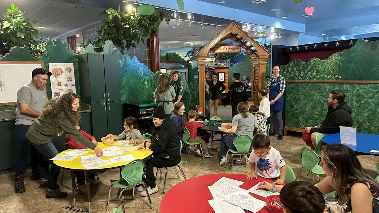 Little brainiacs: Future neuroscientists from Weber State teach children about the brain