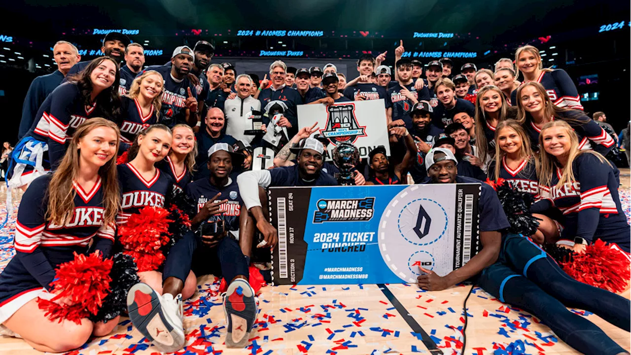 Duquesne earns first NCAA Tournament bid in 47 years, will face BYU in first round