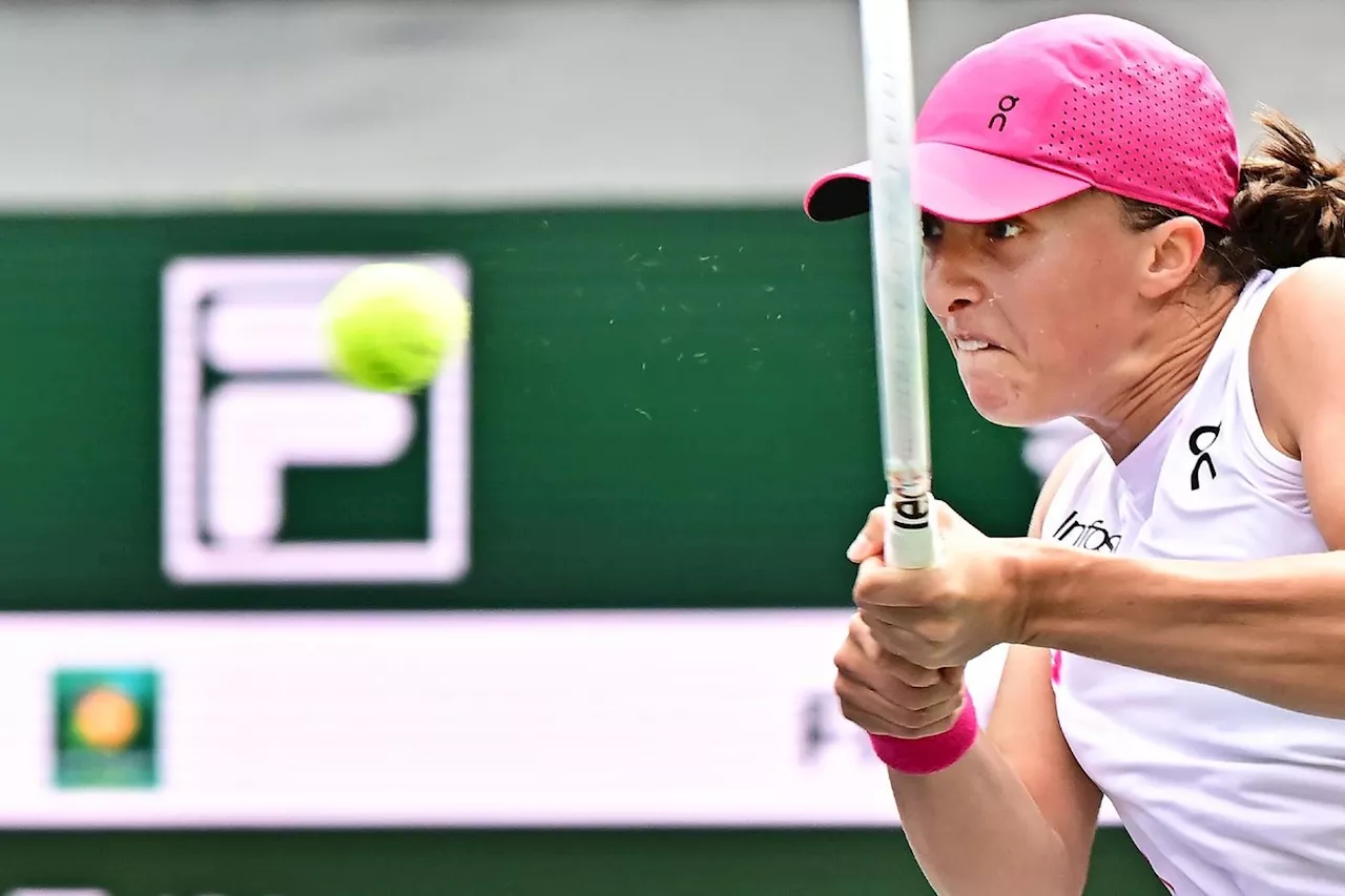 Tennis: Swiatek domine Sakkari 6-4, 6-0 et remporte Indian Wells pour la deuxième fois