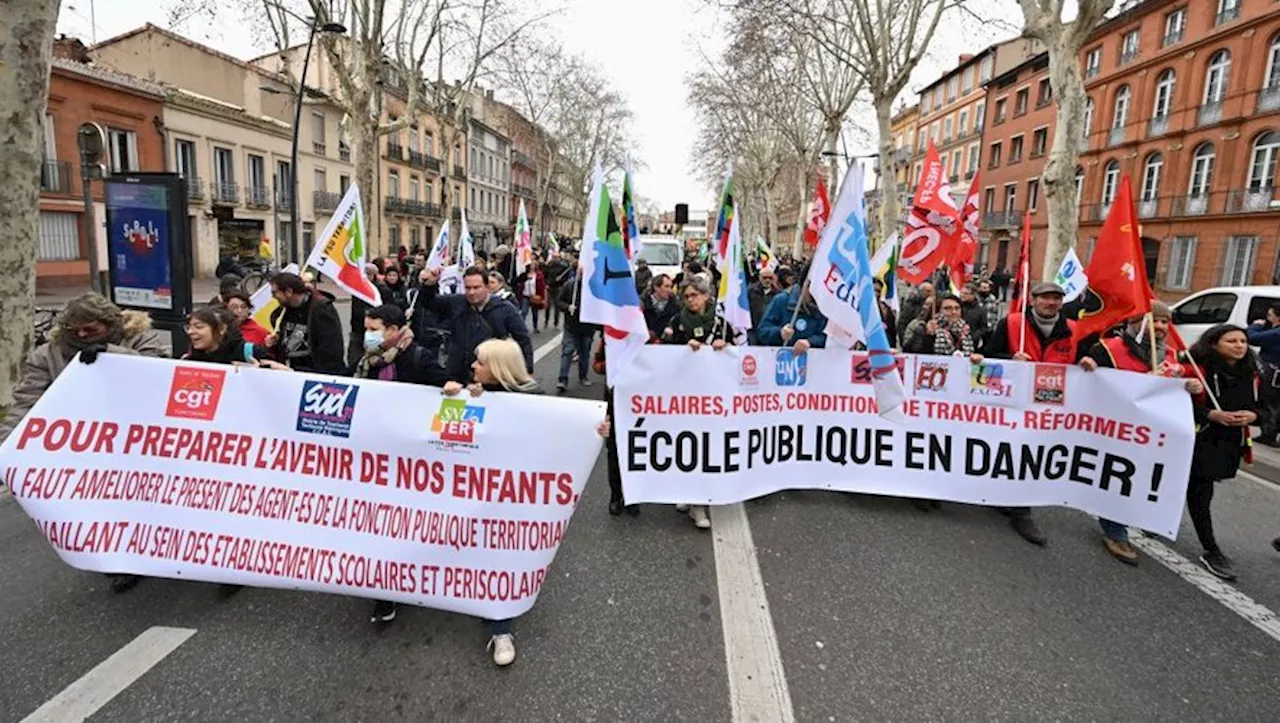 Grève des fonctionnaires ce mardi : cours et cantines perturbés en Haute-Garonne