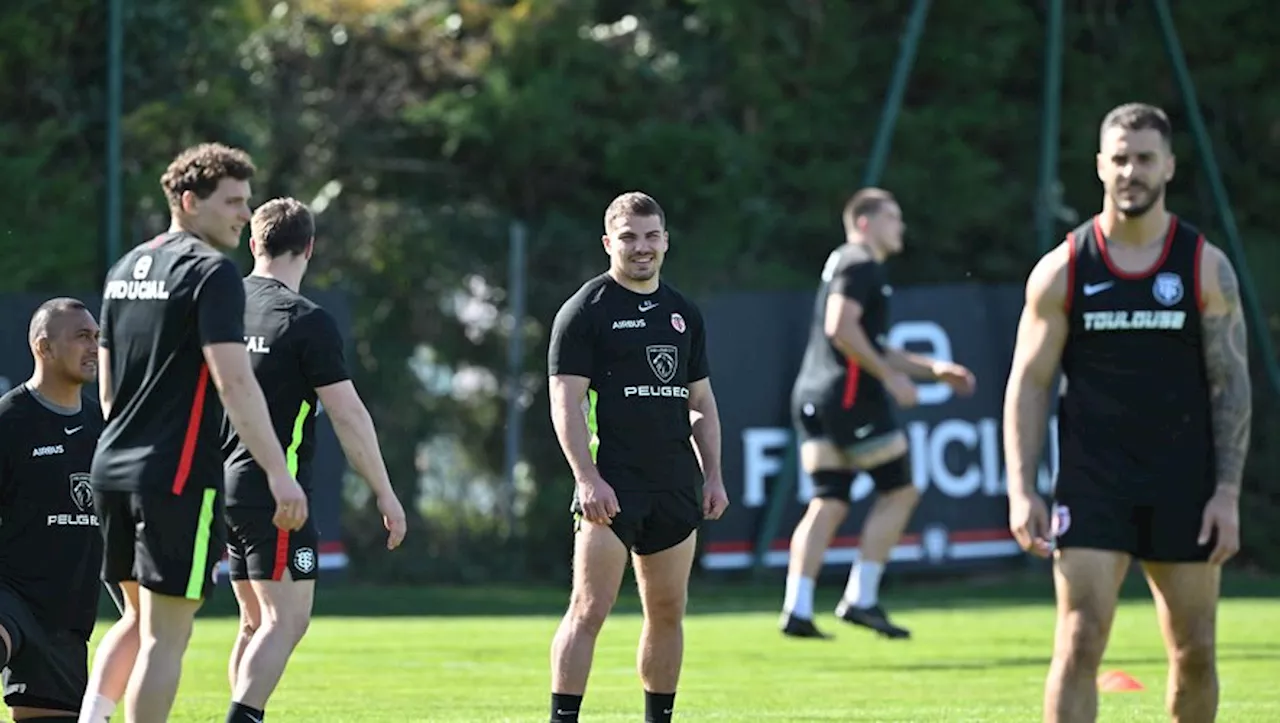 Stade Toulousain : Antoine Dupont et Romain Ntamack présents à l’entraînement, Pierre-Louis Barassi aussi