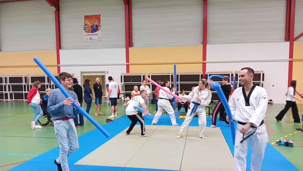 Une belle journée handisport à Villefranche-de-Rouergue