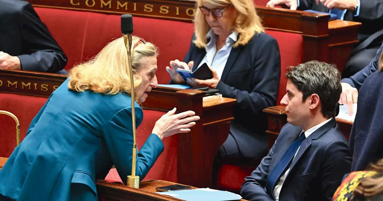 À l’Éducation nationale, Nicole Belloubet évacue les «groupes de niveau» de Gabriel Attal