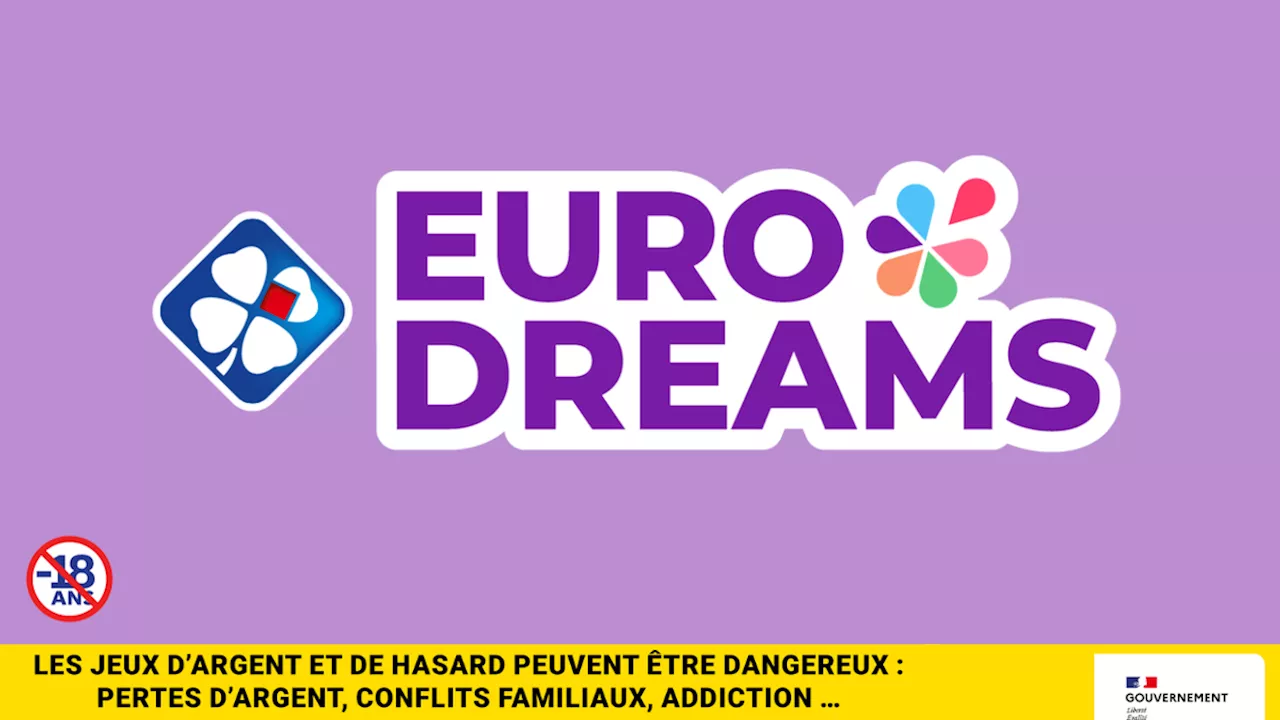 Les résultats EuroDreams de la FDJ du lundi 18 mars 2024