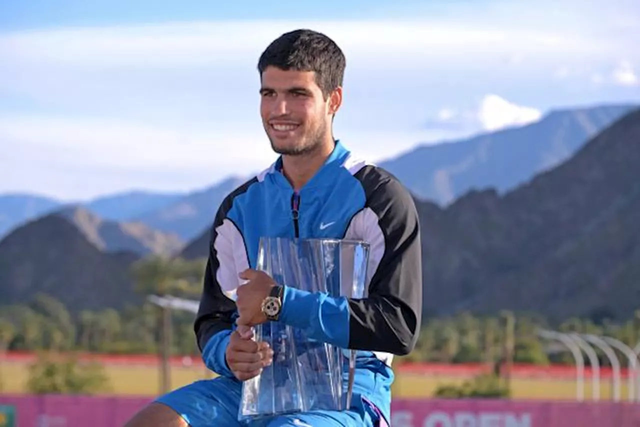 Carlos Alcaraz, vainqueur du Masters 1000 d'Indian Wells : « Je me suis trouvé sur ce tournoi »