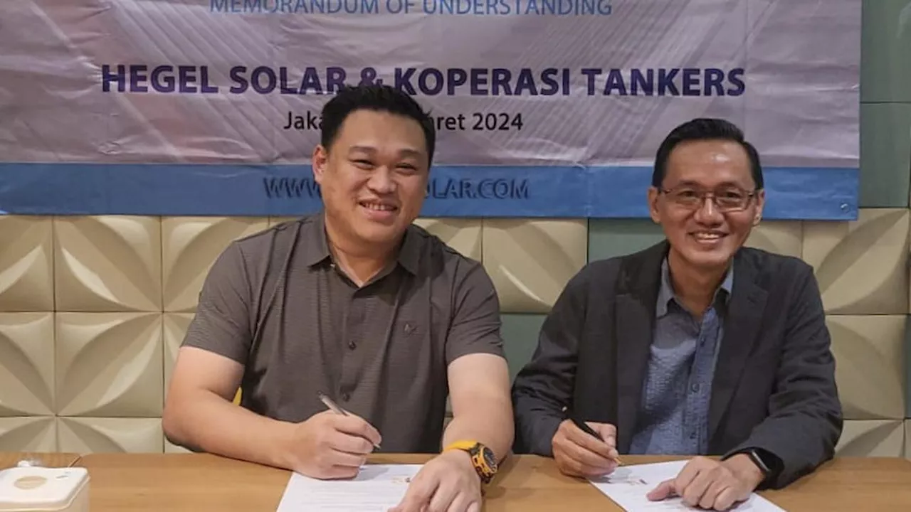 Kolaborasi Hegel Solar dengan Koperasi Tankers dalam dalam Upaya Mengurangi Emisi Karbon