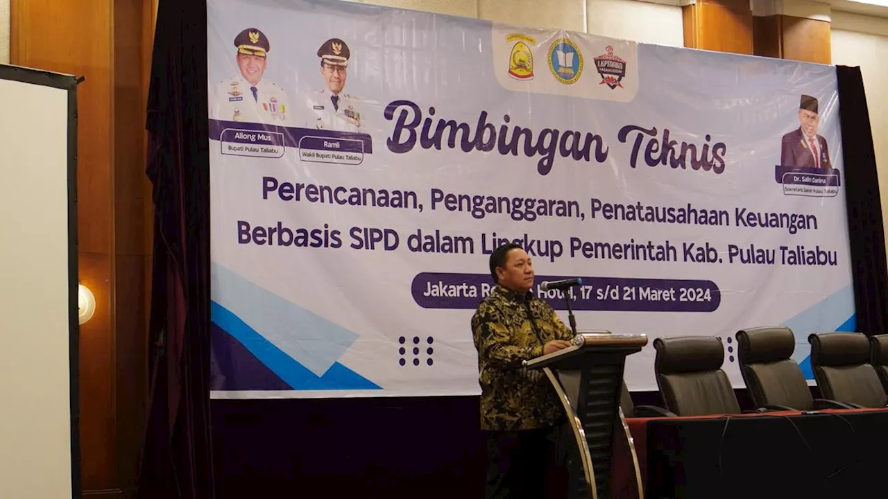 Perkuat Kapabilitas SDM, Pemkab Taliabu Gelar Bimtek Penatausahaan Keuangan Berbasis SPID