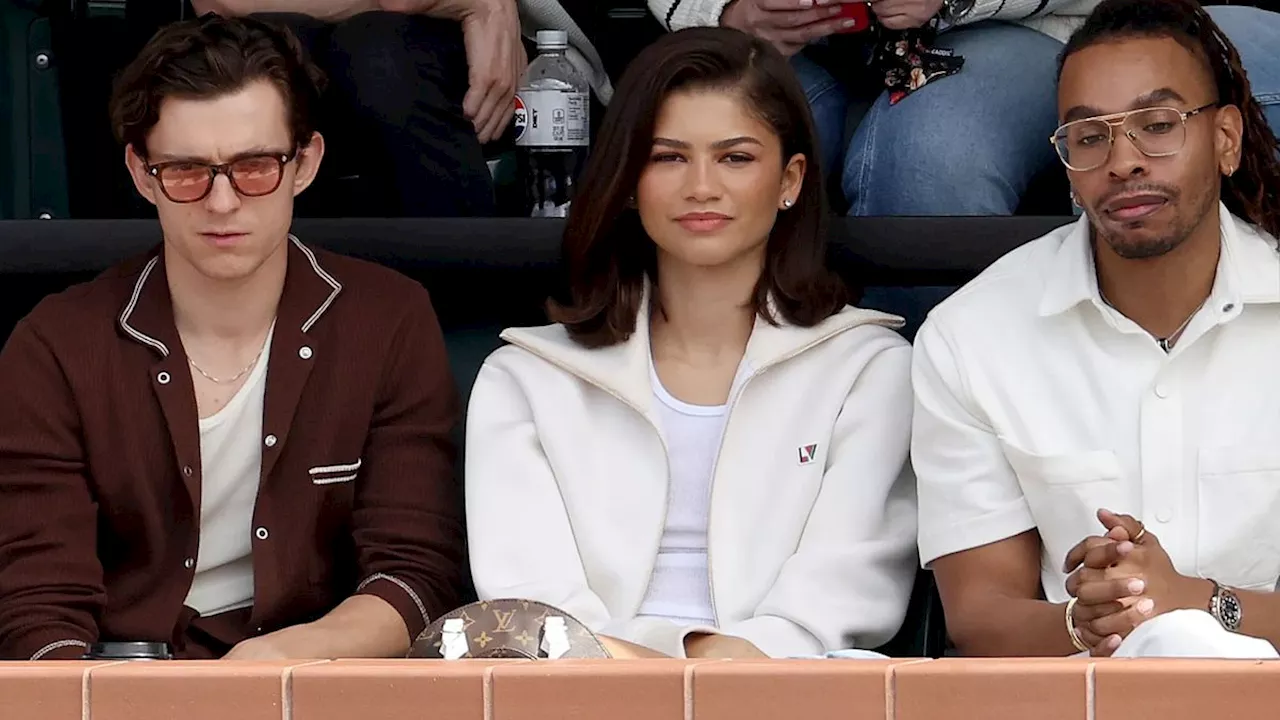 Zendaya Debuts Her 'Challengers' Era in a Tennis-Core Hoodie and Mini Skirt