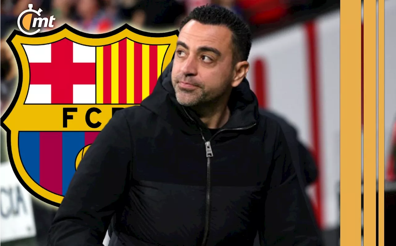 Xavi: 'Barcelona está en su mejor momento; se puede soñar'